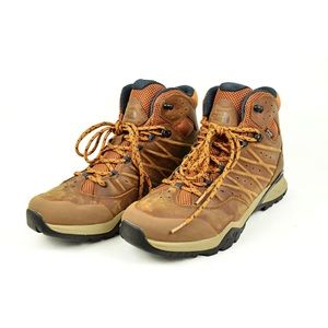 NWT The North Face Men's Hedgehog Hike II Mid Waterproof WP Timber Tan Boots